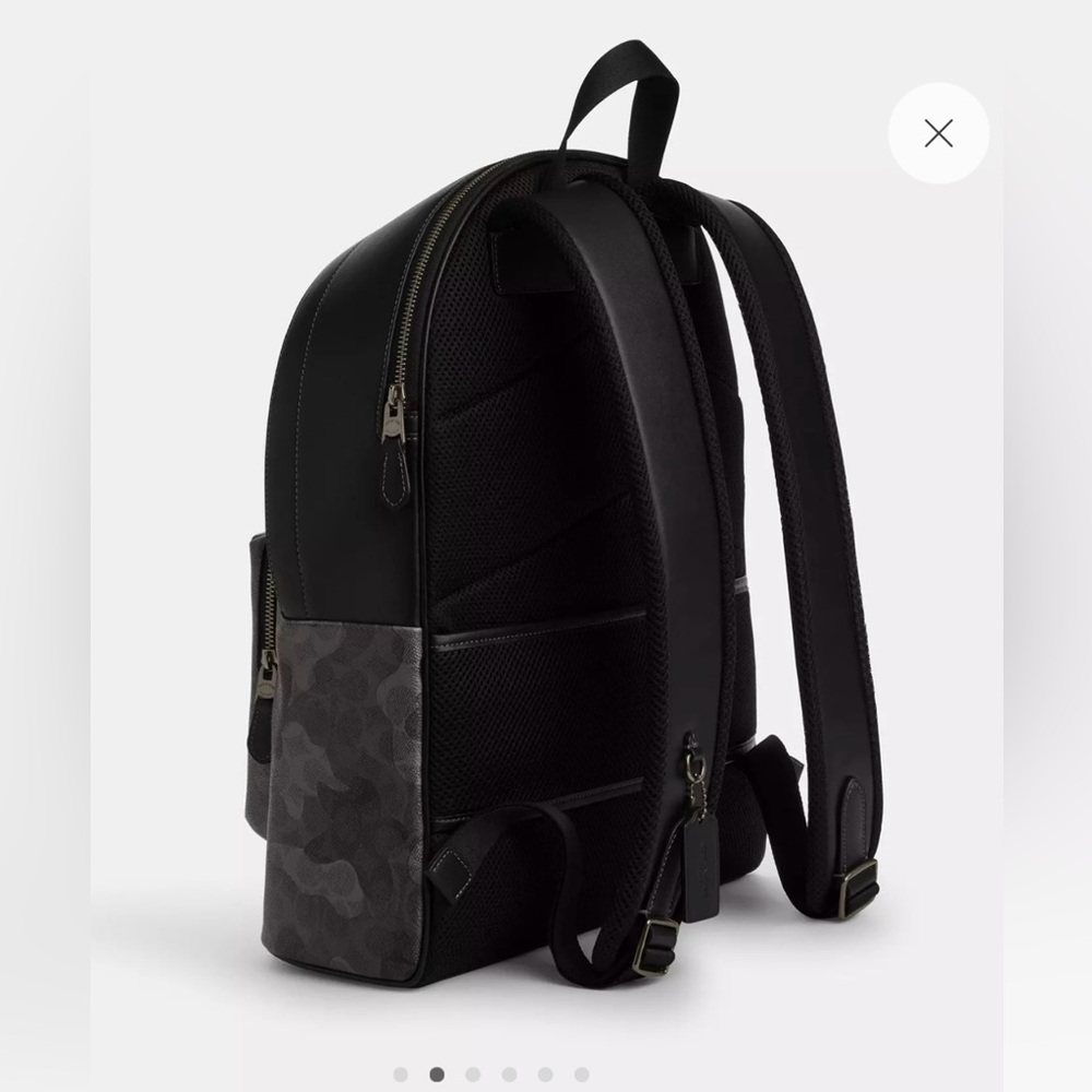 West Backpack in signature canvas with Camo print...$550 - Picture 5 of 12